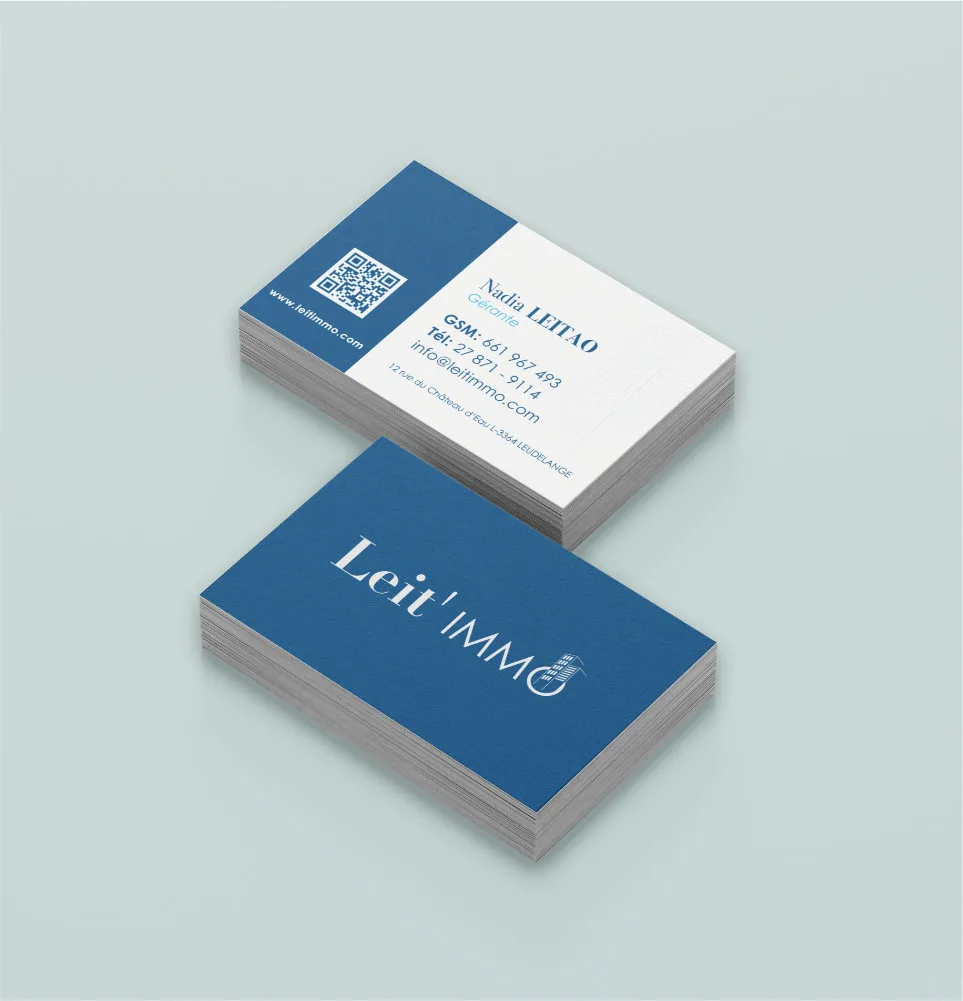 carte de visite Leit'Immo