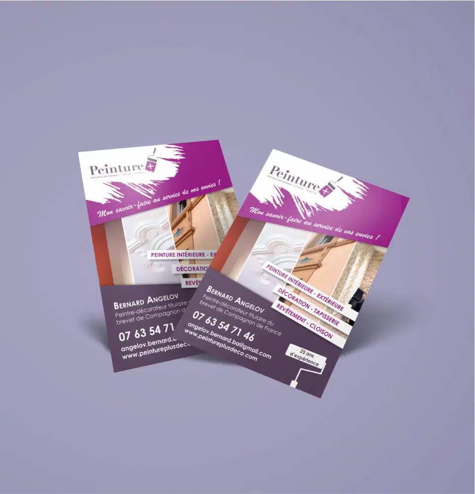 flyer peinture +